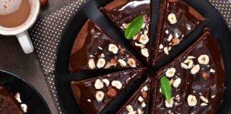 Torta americana gianduia e nocciole