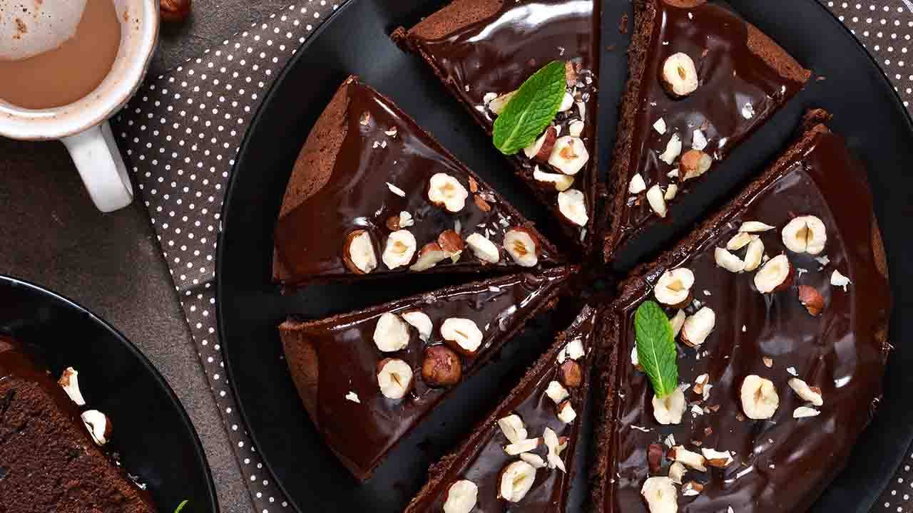 Torta americana gianduia e nocciole