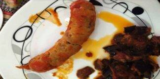 Salsiccia alla pizzaiola con melanzane