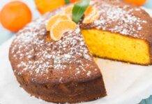 torta soffice di clementine