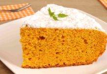 Torta soffice e alta con zucca e cannella | dessert gustoso ed irresistibile Torta soffice e alta con zucca e cannella