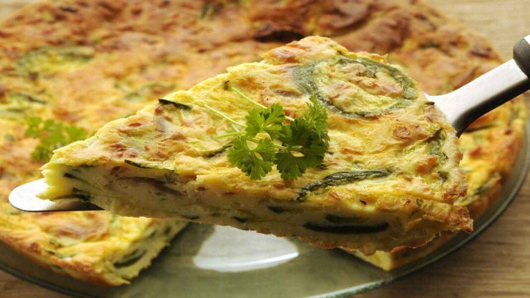 Frittata con zucchine e scamorza La ricetta perfetta a cena!