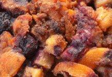 Parmigiana di frutta, il dopocena delicato cotto al forno frutta al forno