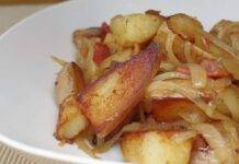 Contorno di patate e cipolle