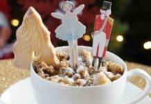 Crumble di mele e crema