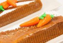 Plumcake alle carote con sorpresa di Natale