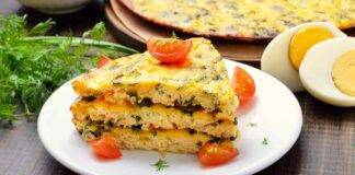 Frittata con prezzemolo