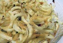 Finocchi gratinati ancora più leggeri, cotti nella friggitrice ad aria finocchi cotti in friggitrice ad aria