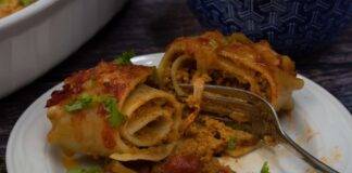 Rotoli di lasagna senza lattosio