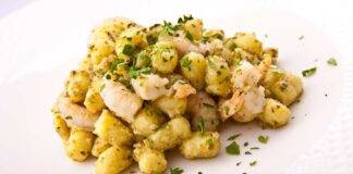 Gnocchi con gamberi