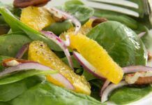 Insalata spinaci e arance| Facile ed economica Insalata spinaci e arance Facile ed economica
