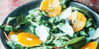 insalata arance spinaci ricetta