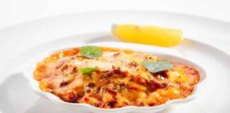 Lasagna ai frutti di mare