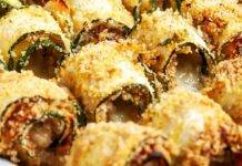 Spiedini di zucchine impanate