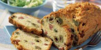 Plumcake con olive