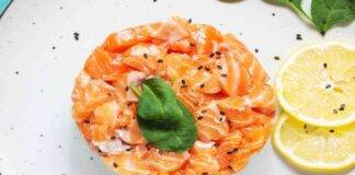 Tartar di salmone