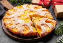 Torta morbida alle clementine