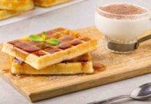 Waffle alla cannella e miele 