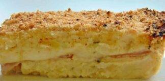 Pasticcio di patate al forno croccante