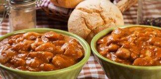 zuppa di fagioli e salsicce