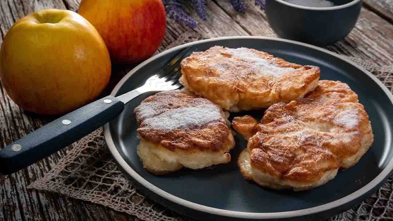 zeppole alle mele dolci