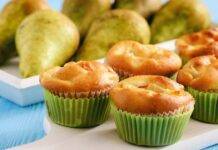 Con le pere puoi preparare dei dolcetti soffici e fragranti