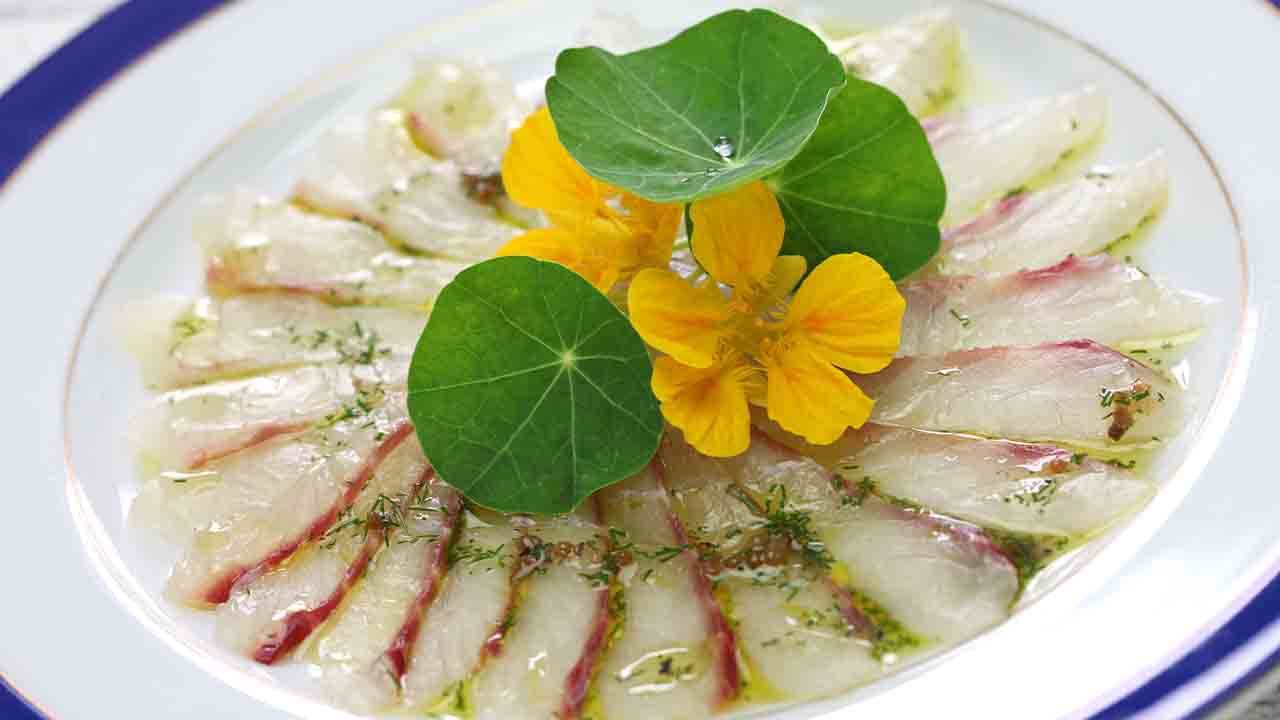 Carpaccio di orata