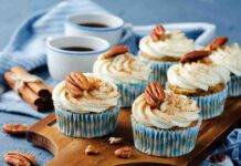 Cupcake noci pecan cannella e caffè 2022/01/27 ricettasprint