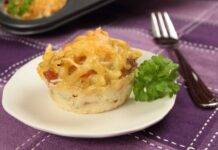 Muffin croccanti con speck si preparano senza impasto! Muffin croccanti con speck