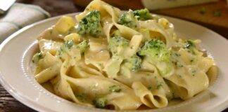 Pappardelle broccoli e besciamella filante 2022/01/29 ricettasprint