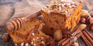 Plumcake al miele e cannella