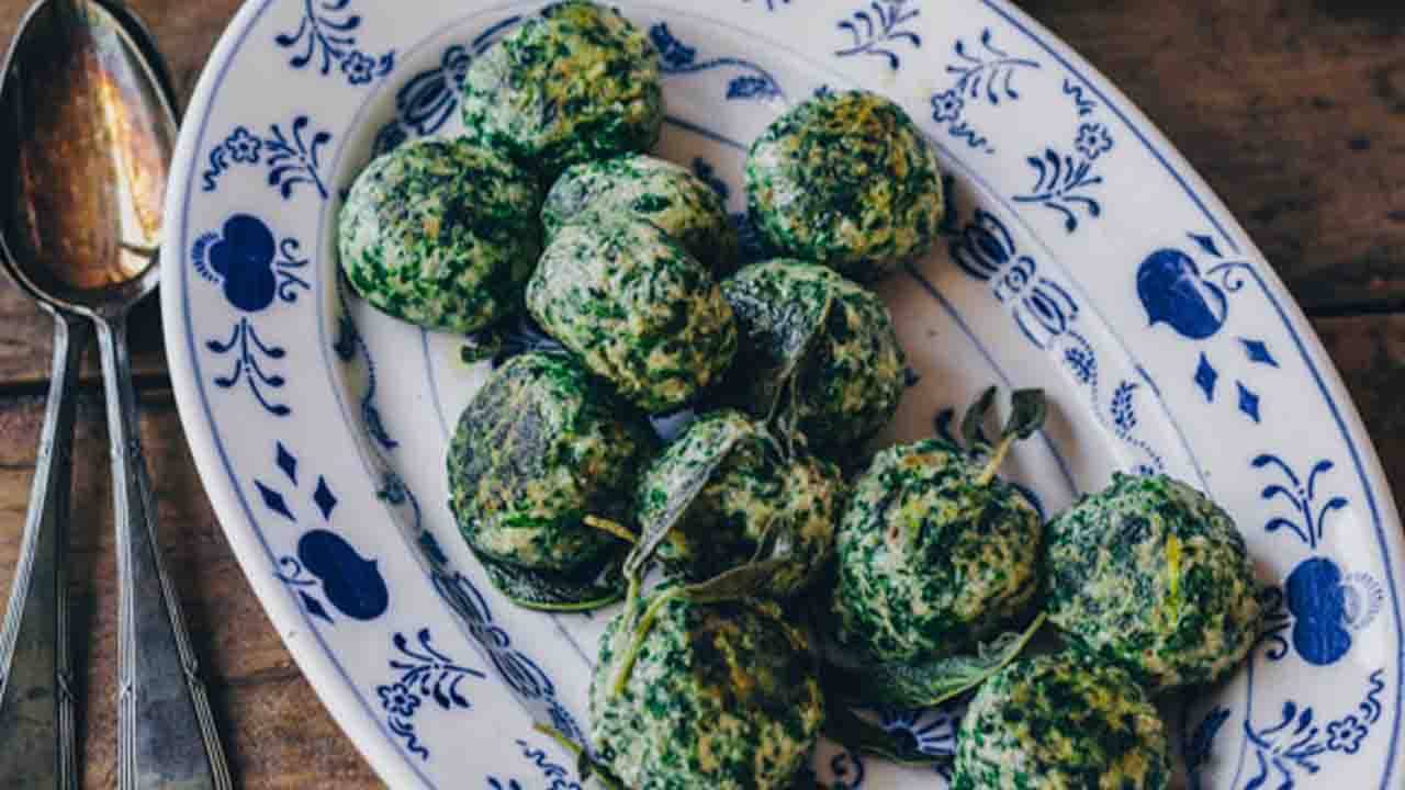 Palline di spinaci e patate