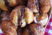 castagnole al cioccolato