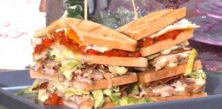 È sempre Mezzogiorno | Ricetta degli chef Gemelli Billy | Club sandwich piemontese