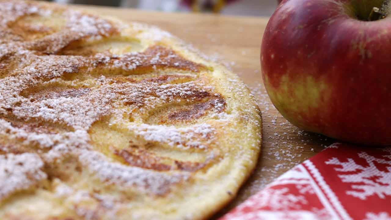 Omelette dolci alla frutta