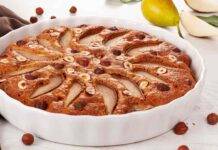 La torta di pere che non hai mai preparato a colazione, provala subito!