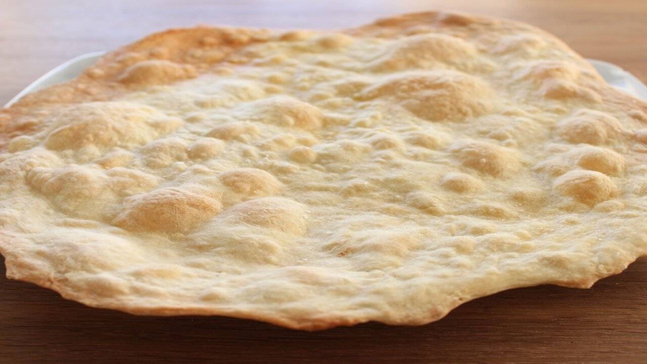 Piadina croccante senza lievito