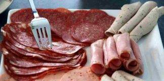 Nitriti e nitrati nel cibo