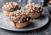 Pasticcini di ricotta e castagne con cioccolato e frutta secca 2022/02/04 ricettasprint