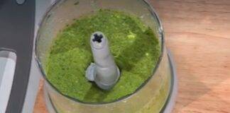 Pesto di rucola. Foto di È sempre Mezzogiorno