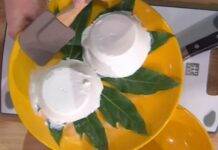 Ricotta nella farcia. Foto di È sempre Mezzogiorno