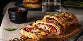 Rotolo pizza allo strutto senza lievitazione 2022/02/12 ricettasprint