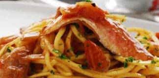 Spaghetti al pomodorino con pesce, ma non è la solita ricetta