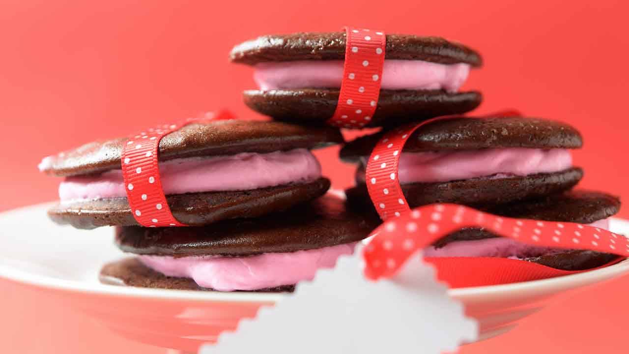 biscotti morbidi con formaggio spalmabile