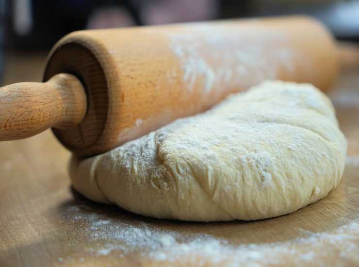 impasto da stendere con mattarello
