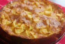 torta mela forno