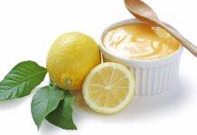 Crema al profumo di limone e cannella