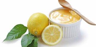 Crema al profumo di limone e cannella