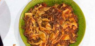 È sempre Mezzogiorno | Ricetta dello chef Federico Fusca | Pappardelle al ragù di cinghiale