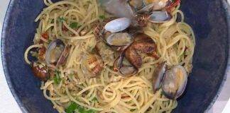 Foto di È sempre mezzogiorno. Spaghetti alle vongole della chef Zia Cri